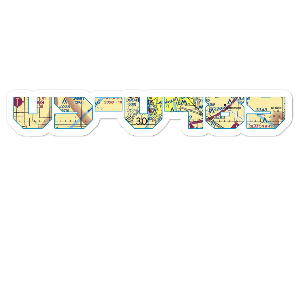 Rememberance Airport (82TE) VFR Sectional Sticker 