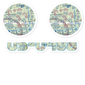 Goose Landing Airport (LS26) VFR Sectional Sticker Pack