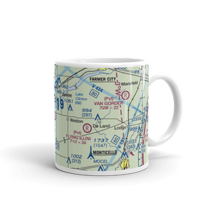 Sugar Hollow RLA Airport (IL27) VFR Sectional  Mug