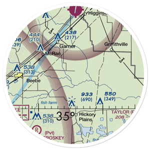 Schroeder's field (US-0466) VFR Sectional Sticker (20 mile)
