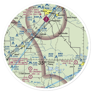 Schroeder's field (US-0466) VFR Sectional Sticker (30 mile)