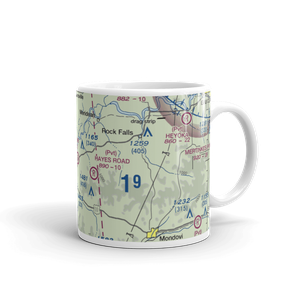 Buck Knob Airport (WI74) VFR Sectional  Mug