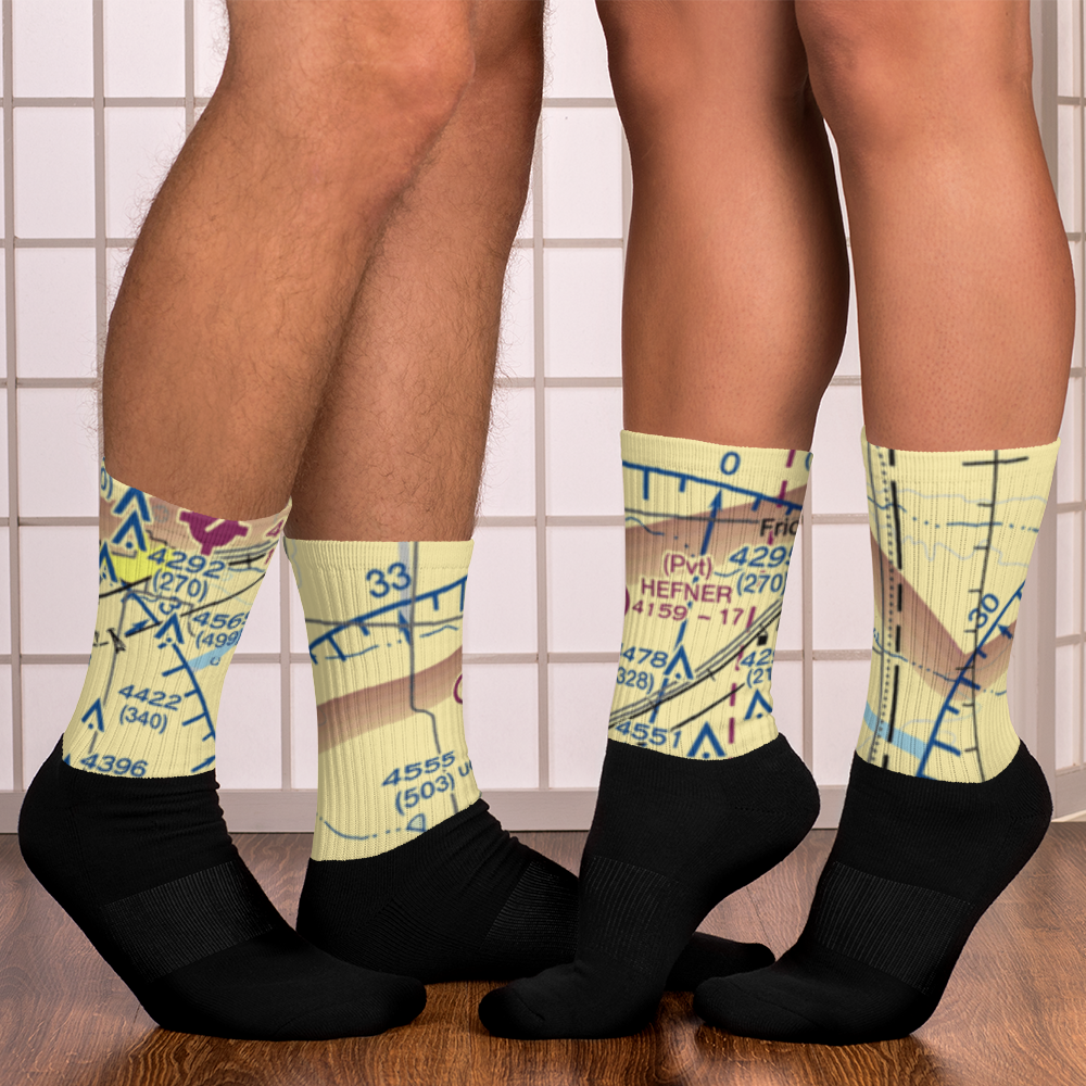 Hefner Farms Airport (7TS9) VFR Sectional Socks 