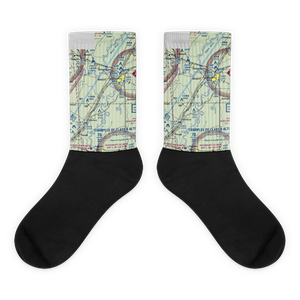 Falwell Railroad Field (FALRR) VFR Sectional Socks