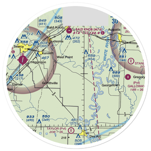 Barbers Lake Field (BARBERL) VFR Sectional Sticker (30 mile)