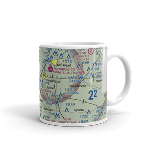 My Place Airport (3OH7) VFR Sectional  Mug