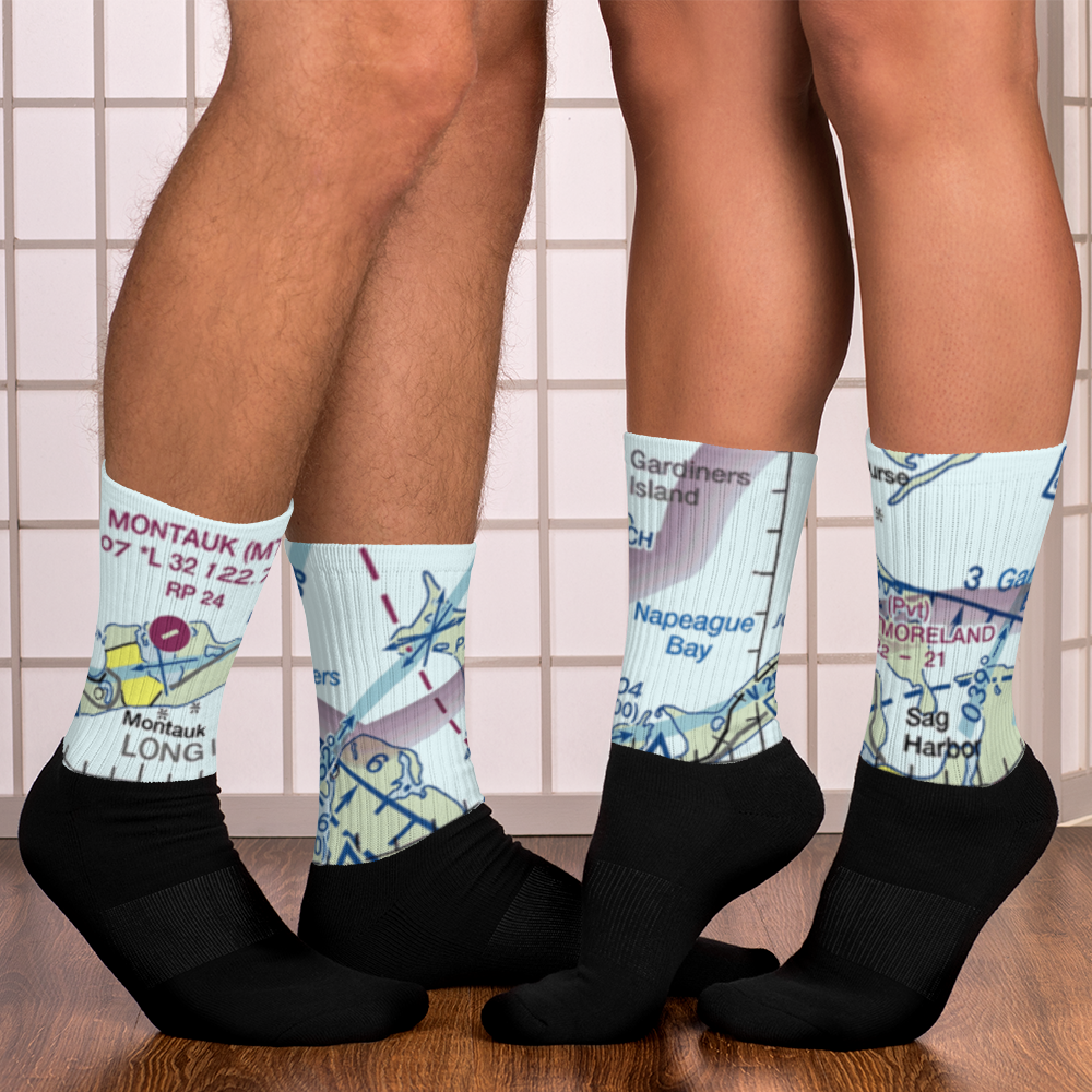 Gardiners Island Landing Field (US-0268) VFR Sectional Socks 