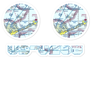 Gardiners Island Landing Field (US-0268) VFR Sectional Sticker Pack
