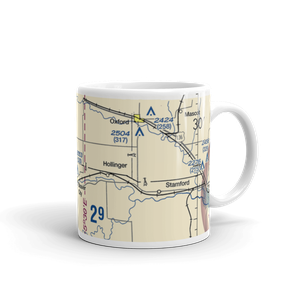 Hewetts Airport (US-0262) VFR Sectional  Mug
