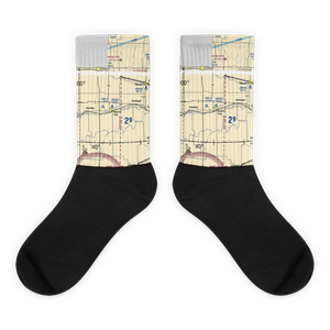 Hewetts Airport (US-0262) VFR Sectional Socks