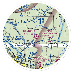 XWind Farm Airport (09TA) VFR Sectional Sticker (20 mile)