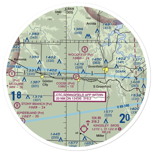 Coose Field (MO95) VFR Sectional Sticker (30 mile)