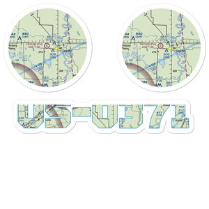 Bells Field (BELLS) VFR Sectional Sticker Pack