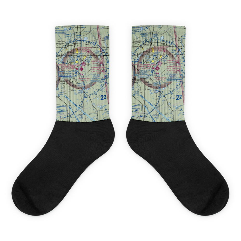 Mathieu Landing Seaplane Base (MN29) VFR Sectional Socks 