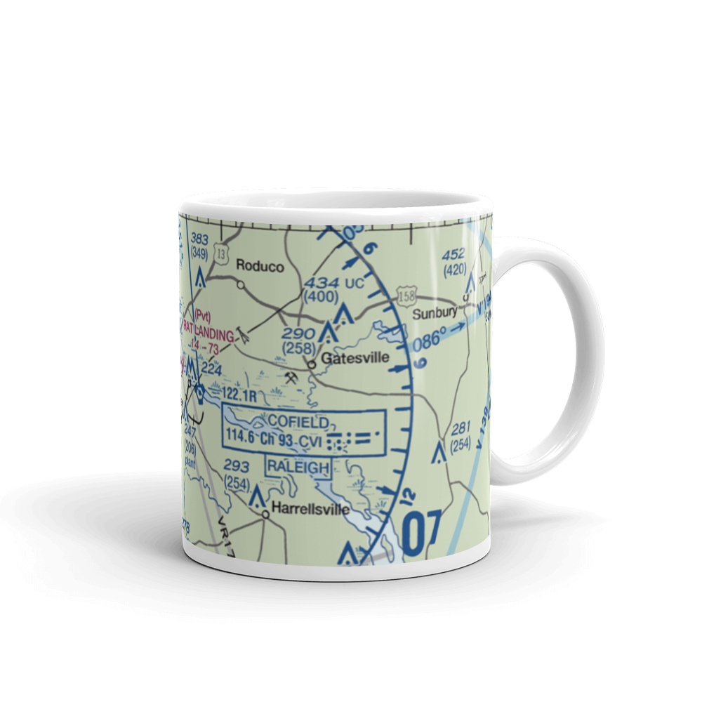 Rat Landing Seaplane Base (NC18) VFR Sectional  Mug 