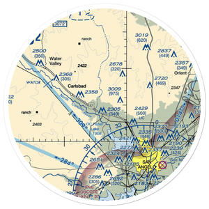 In the Air Boys (US-0339) VFR Sectional Sticker (30 mile)