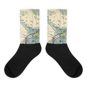 In the Air Boys (US-0339) VFR Sectional Socks