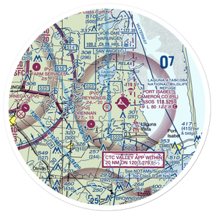Reynolds Ranch Airport (73TA) VFR Sectional Sticker (30 mile)