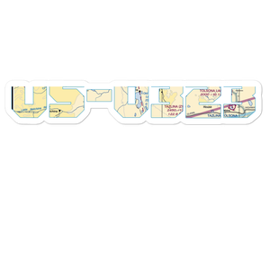 Snowshoe Lake Airport and Seaplane Base (5AK4) VFR Sectional Sticker