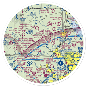 Windmillcreek Airport (85XA) VFR Sectional Sticker (30 mile)