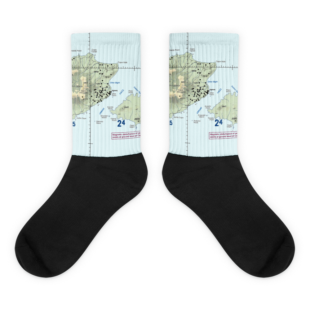 Cape Field at Fort Glenn (US-0256) VFR Sectional Socks 