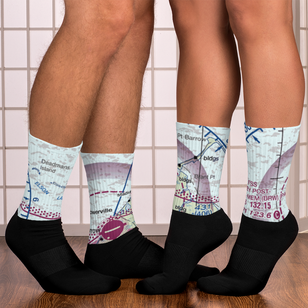 Point Barrow LRRS Airstrip (US-0252) VFR Sectional Socks 