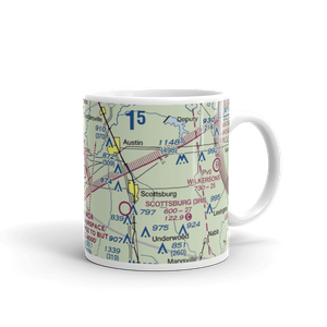 Little York Airport (63IN) VFR Sectional  Mug