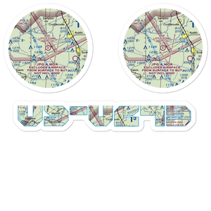 Little York Airport (63IN) VFR Sectional Sticker Pack