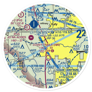 Cardiff Brothers Airport (US-0240) VFR Sectional Sticker (20 mile)