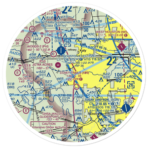 Cardiff Brothers Airport (US-0240) VFR Sectional Sticker (30 mile)