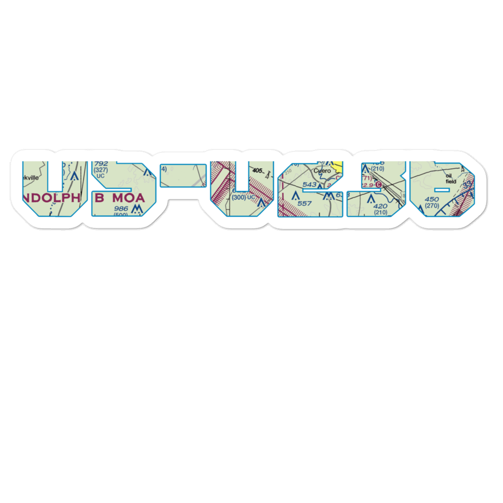 Yorktown Airport (US-0236) VFR Sectional Sticker 