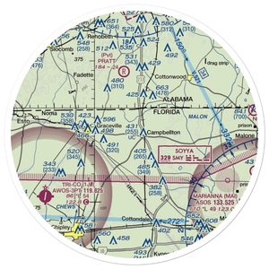 Watson Airport (US-0234) VFR Sectional Sticker (30 mile)