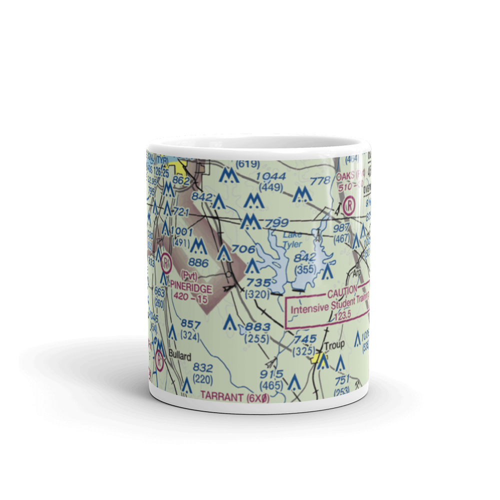 Nuttall Airport (US-0233) VFR Sectional  Mug 