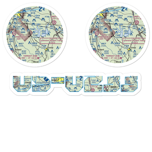 Nuttall Airport (US-0233) VFR Sectional Sticker Pack