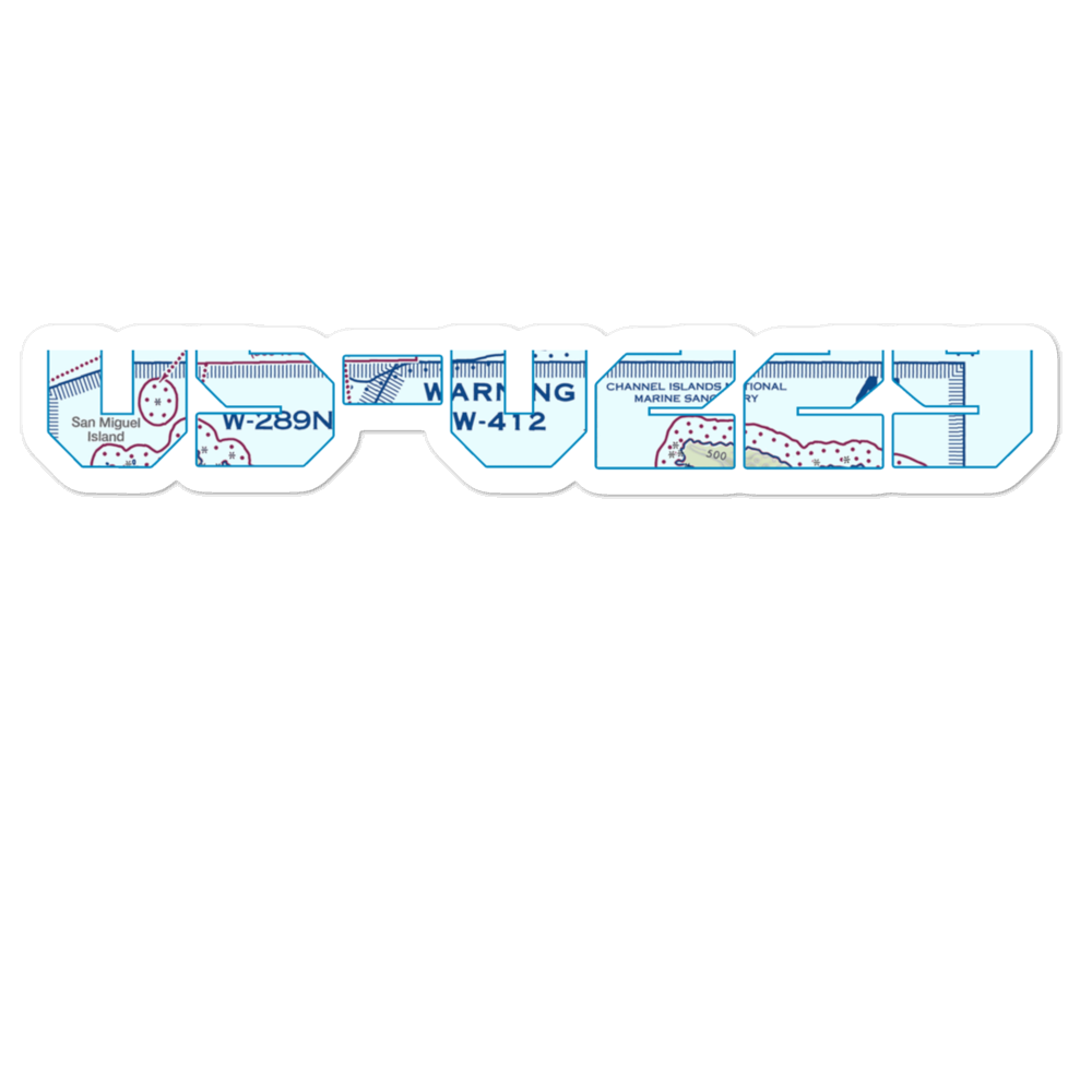 Bechers Bay Airstrip (US-0229) VFR Sectional Sticker 