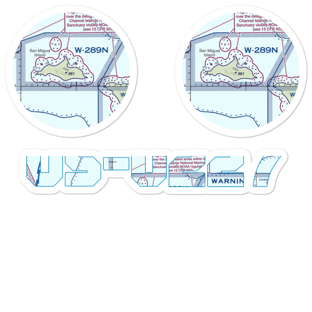 Ranger Station Airstrip (US-0227) VFR Sectional Sticker Pack 