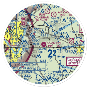 Coal Field (US-0199) VFR Sectional Sticker (20 mile)