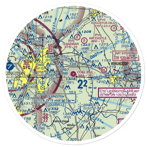 Coal Field (US-0199) VFR Sectional Sticker (30 mile)