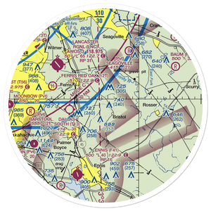 Eisenbeck Ranch Airport (US-0161) VFR Sectional Sticker (30 mile)