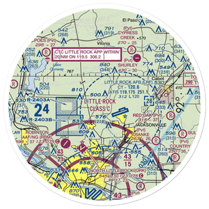 Bethal Airport (US-0151) VFR Sectional Sticker (30 mile)
