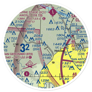 Viejo Ranch Ultralightport (US-0145) VFR Sectional Sticker (20 mile)