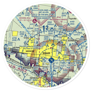 Gross Private Airport (US-0143) VFR Sectional Sticker (30 mile)