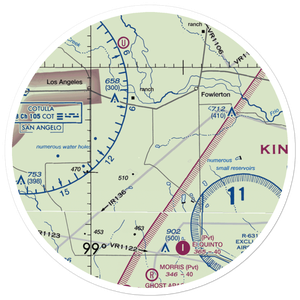 Flying Hare Airport (US-0139) VFR Sectional Sticker (30 mile)
