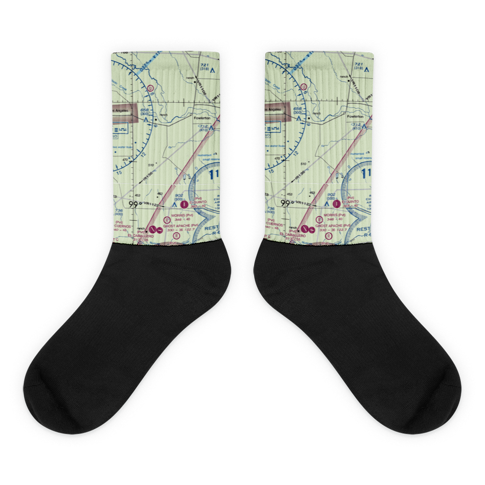 Flying Hare Airport (US-0139) VFR Sectional Socks 