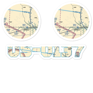 F-6 Ranch Air Field (US-0137) VFR Sectional Sticker Pack