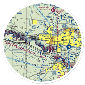 Putz Airport (US-0136) VFR Sectional Sticker (30 mile)
