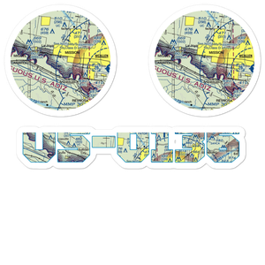 Putz Airport (US-0136) VFR Sectional Sticker Pack