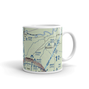 Powderly Airport (US-0131) VFR Sectional  Mug