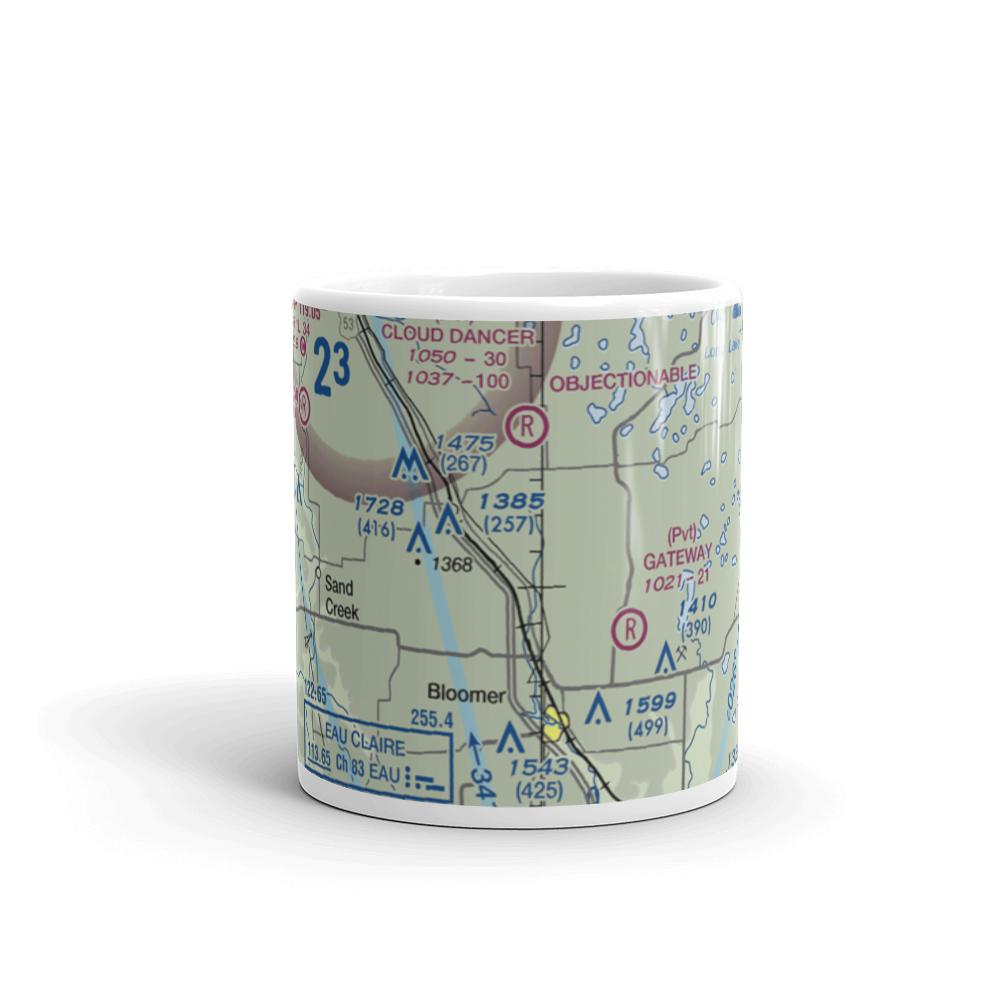 Flying O Airport (US-0128) VFR Sectional  Mug 