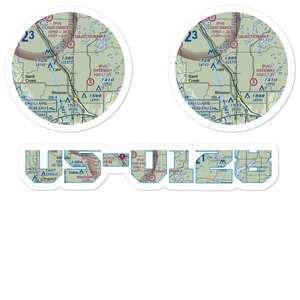 Flying O Airport (US-0128) VFR Sectional Sticker Pack